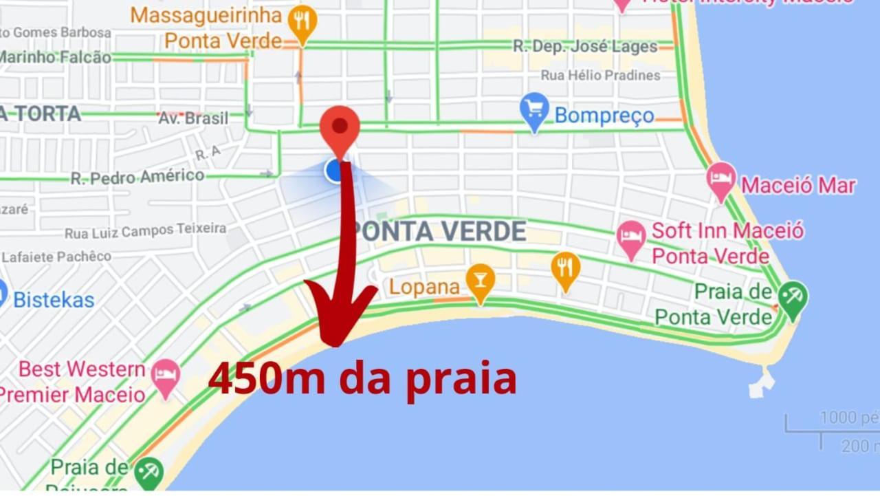 Apartamento Ponta Verde 3 Suites Maceió Екстериор снимка